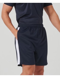 F-LV886-Adults Knitted Shorts With Zip Pockets 2
